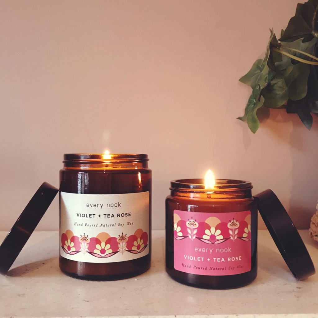 Every Nook's soy wax candle gifts