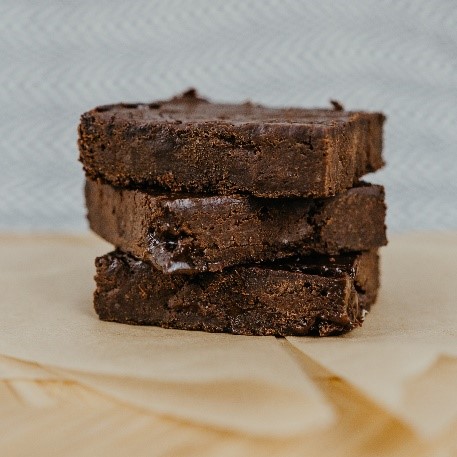 Dark Matters vegan brownies