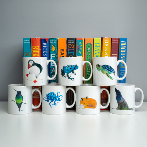 Jem Loves To Draw - illustrated mugs