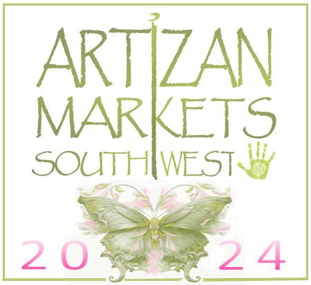 Artizan Markets South West 2024 - logo with butterfly